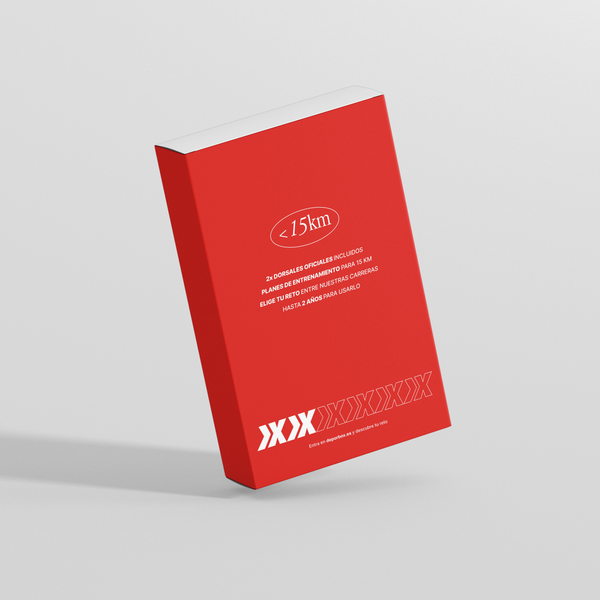 Pack Doble: Carrera de montaña hasta 15 km para dos