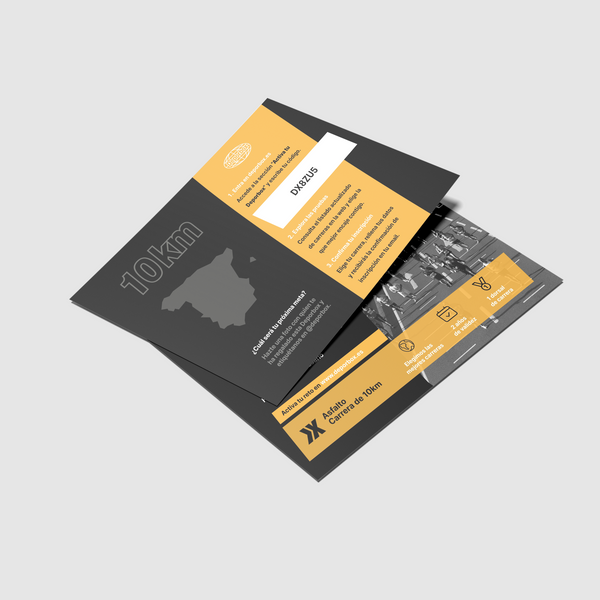 Pack Digital: Carrera 10 km de asfalto