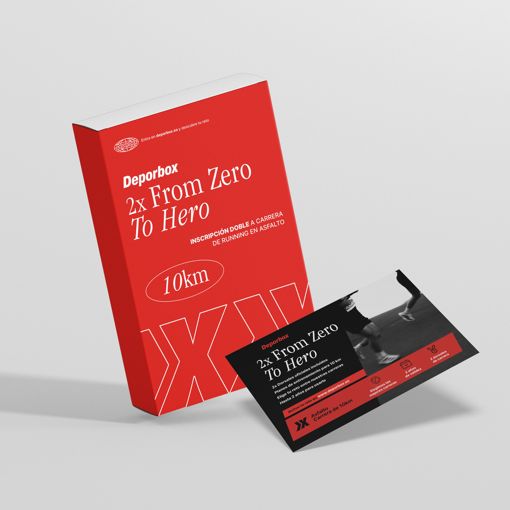 Pack Doble: Carrera 10 km de asfalto para dos