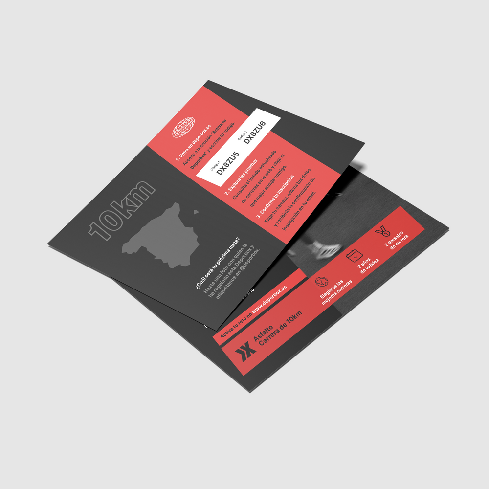 Pack Digital: Carrera 10 km de asfalto para dos