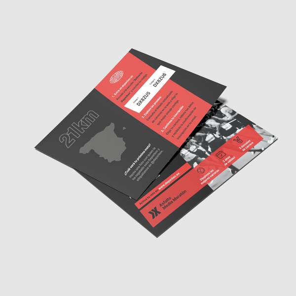 Pack Digital: Carrera 21 km de asfalto para dos