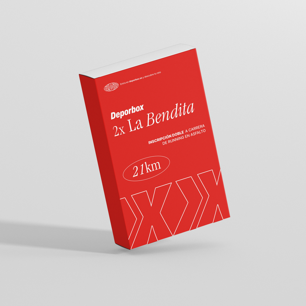 Pack Doble: Media maratón de asfalto para dos